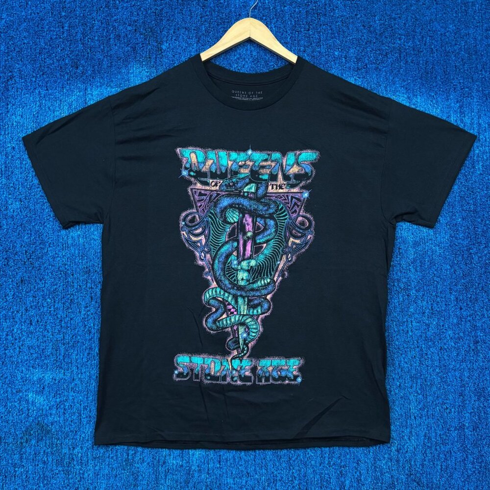 Queens of the Stone Age Viper Knife Desert Rock Band Tee XL
